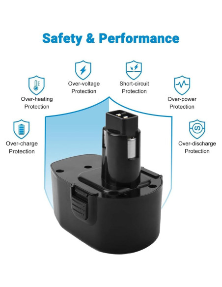 Batería Recargable Exmate 3500mAh 14.4V para Dewalt