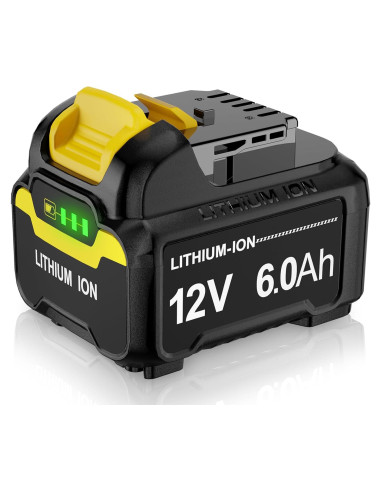 Batería de Reemplazo 12V 6.0Ah TenHutt para Dewalt