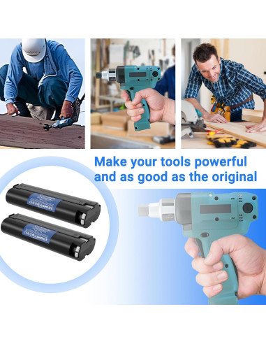 Batería Ni-Mh 7.2V 3500mAh Exmate + Cargador 1.2-18V