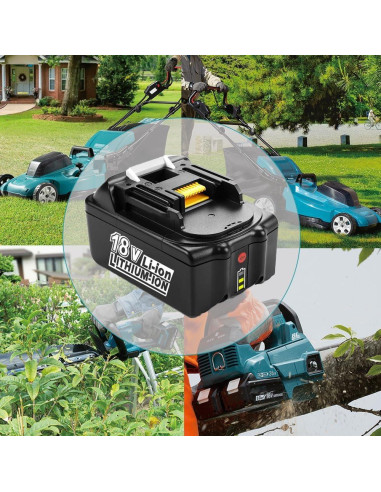 2 Baterías 18V 5.0Ah BL1850B y Cargador para Makita