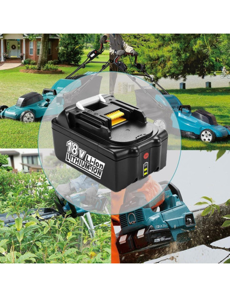 2 Baterías 18V 5.0Ah BL1850B y Cargador para Makita