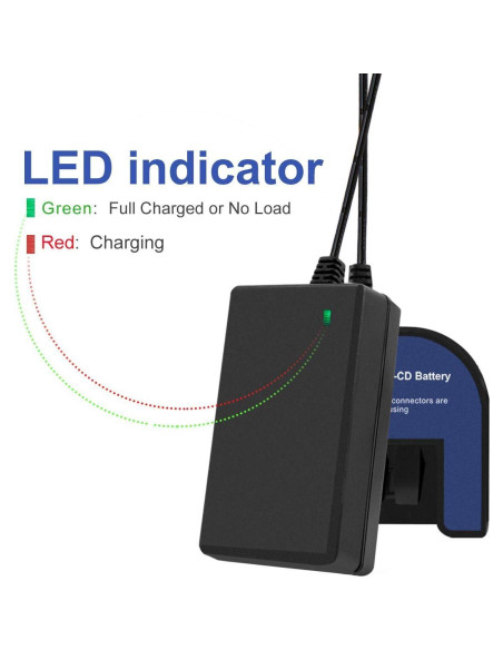 Batería Ni-MH 18V 3.5Ah Exmate + Cargador Compatible Black & Decker