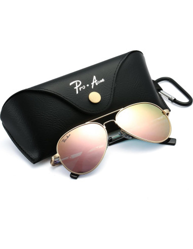 Gafas de sol aviador polarizadas Pro Acme 52mm para unisex