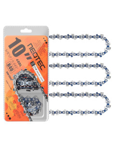 Cadena de Motosierra NEO-TEC 10" 3/8 LP .043 40 Enlaces - 3 Piezas