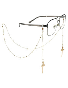 Cadena de Gafas Elegante para Mujeres - Soporte Ajustable