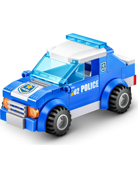 Juguete de Construcción MAX Aventura Persecución Policial 96 Pzas