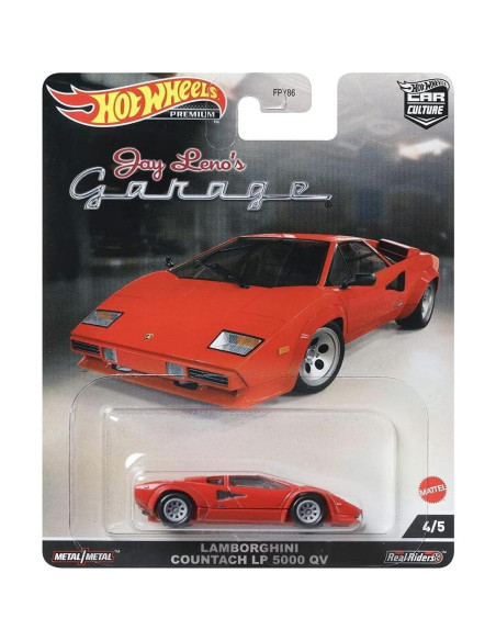 Hot Wheels Lamborghini Countach LP 5000 QV Rojo