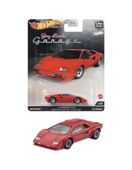 Hot Wheels Lamborghini Countach LP 5000 QV Rojo