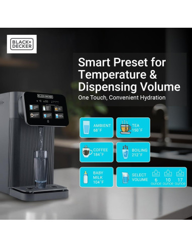 Filtrador de Agua Black+Decker BXWF121003US RO+UV 5 Etapas