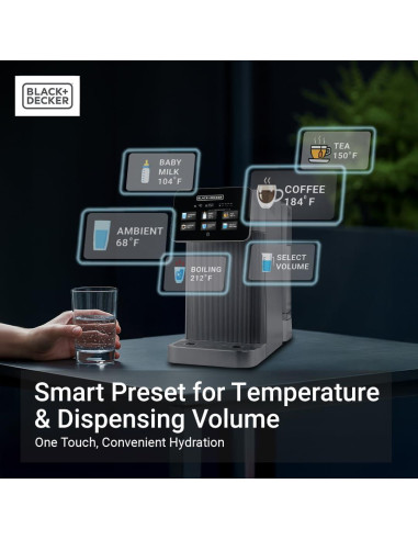 Filtrador de Agua Black+Decker BXWF121003US RO+UV 5 Etapas