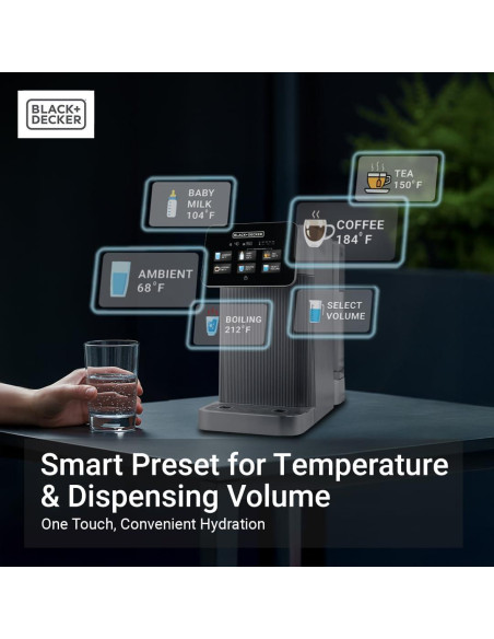 Filtrador de Agua Black+Decker BXWF121003US RO+UV 5 Etapas