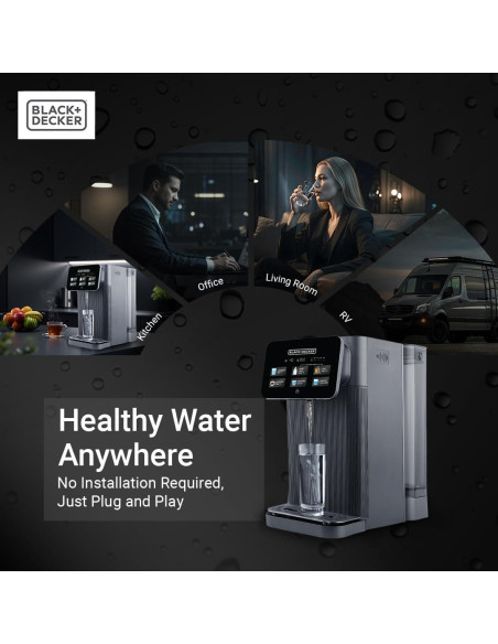 Filtrador de Agua Black+Decker BXWF121003US RO+UV 5 Etapas