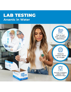 Kit de Prueba de Arsénico en Agua Potable Safe Home - Análisis Certificado 2