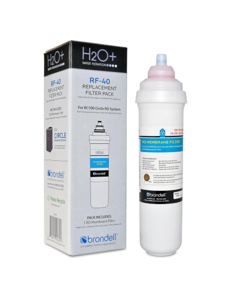 Filtro de Membrana de Agua Brondell RF-40 para Ósmosis Inversa