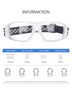 Gafas Deportivas SooGree para Baloncesto y Fútbol 2
