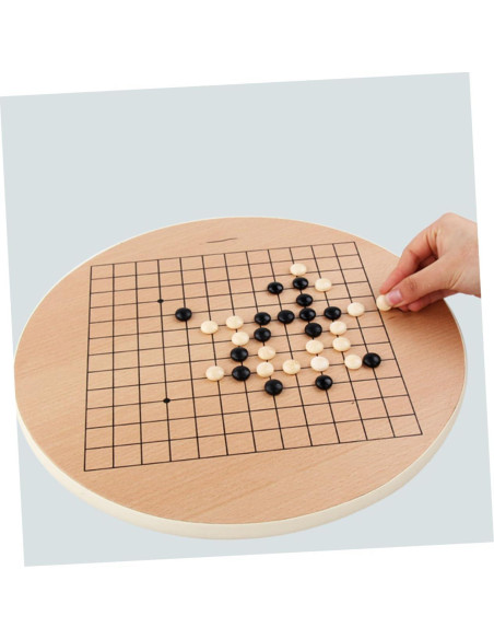 Juego de Damas Chinas de Madera Abaodam 38x38cm Educativo