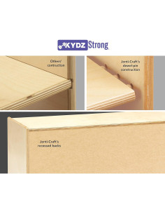 Silla Apilable Jonti-Craft 6805JC Ergonomica 38.1 cm 2