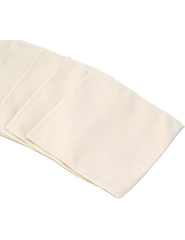 Paquete de 10 Paños de Limpieza Kiddison Crema 11.5cm