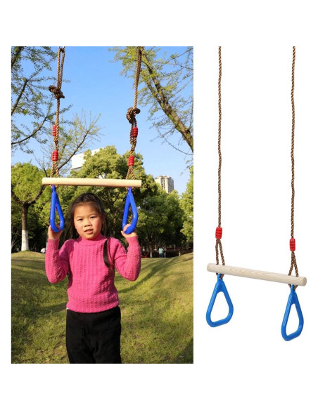 Anillas de Gimnasia de Madera Gavigain para Niños 120 kg