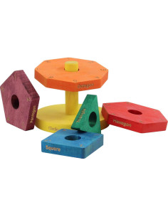 Apilador de Formas de Madera Maple Landmark - 6 Piezas 2