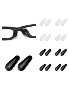 Almohadillas Adhesivas para Gafas SooGree 8 Pares Silicona