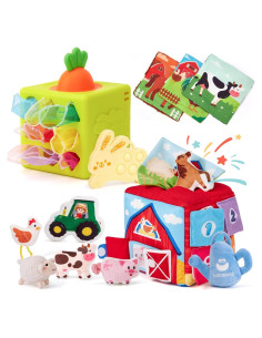 Juguete de Desarrollo para Bebés Hahaland 6-12 Meses - 13 PCS