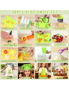 Juego de Cocina para Niños Fiesta Esta Noche 38 Piezas 2