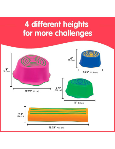 Curso de Obstáculos para Niños Edx Education - 6 Piezas