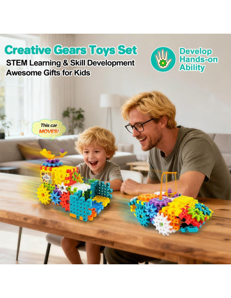 Set de Juguetes de Construcción STEM 248PCS Besiciwiin