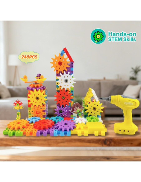 Set de Juguetes de Construcción STEM 248PCS Besiciwiin