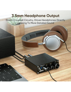 Amplificador de Potencia Saiyin PA300H 80W x 2 Bluetooth Hi-Fi 2