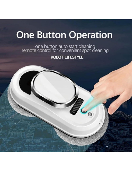 Limpiador de Ventanas Robot Genérico 2800Pa Control Remoto