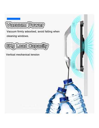 Robot Limpiador de Ventanas Spdazzleburst 3000Pa Control Remoto