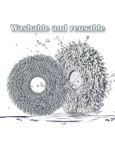 Almohadillas de Mopa Reemplazo YTALAND para Roborock Qrevo