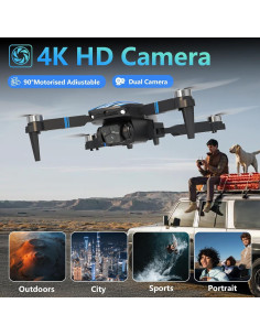 Drone TTROARDS TT19LCD2 con cámara 4K y control remoto 2