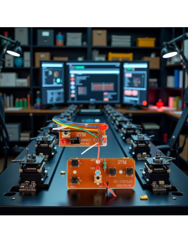 Kit de Control Remoto Bidireccional Jowxsx 2 Piezas 27MHz