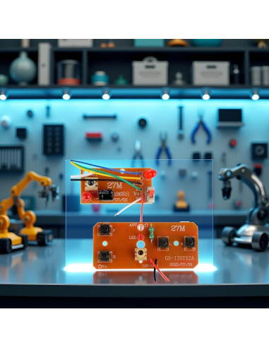 Kit de Control Remoto Bidireccional Jowxsx 2 Piezas 27MHz