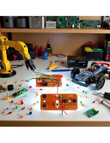 Kit de Control Remoto Bidireccional Jowxsx 2 Piezas 27MHz