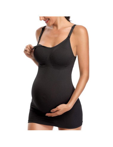 Camiseta de Lactancia BRLIDO con Sujetador Incorporado - Maternidad