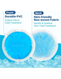 Pack de Hielo Reutilizable LotFancy - 8 Paquetes de Gel 10.8 cm 2