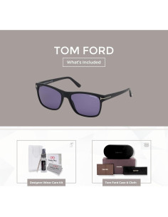 Gafas de sol cuadradas Tom Ford FT0698 Giulio + Kit iWear 2
