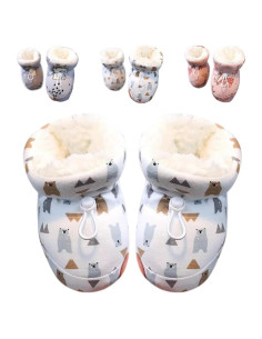 Botas de Bebé de Piel Cálida JUDUNA - Invierno 0-6 Meses