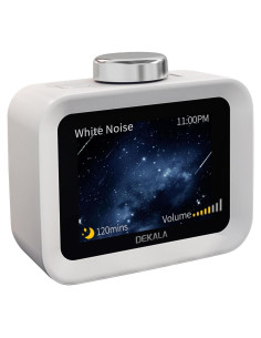 Dekala AuraDot Máquina de Sonido Blanco con Monitor de Temperatura