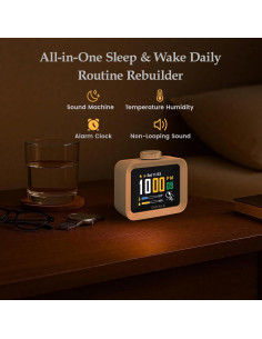 Dekala AuraDot Máquina de Sonido Blanco con Monitor de Temperatura 2