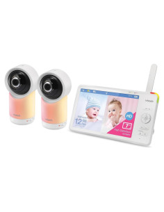 Monitor de Bebé VTech RM7766-2HD Video Wi-Fi 1080p 2 Cámaras