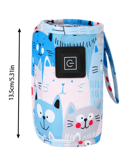 Calentador de Botellas USB Portátil MODGAL - Bolsa Térmica 3 Niveles