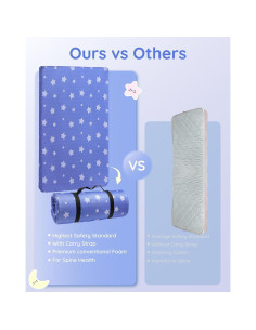 Colchón Pack and Play Lilian&Gema 96.5x66cm Impermeable Lavable 2