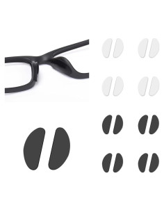 Almohadillas Adhesivas para Gafas SooGree 8 Pares Silicona
