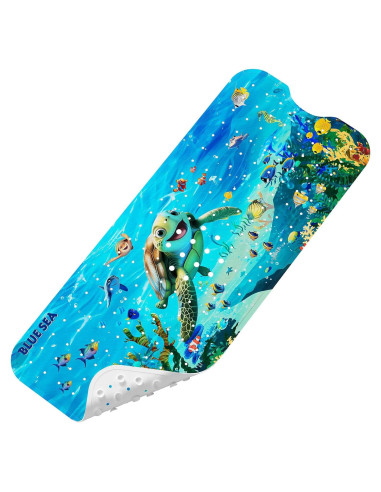 Alfombrilla de Baño Antideslizante Elisstaence Tortuga 101.6x40.6cm