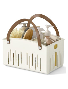 Cesta de Ducha Plegable Delamu con Asa Antideslizante 27.94x18.03cm